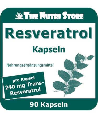 Buy Resveratrol 240 mg Capsules - 90 pcs from Japanese Knotweed | Enhance Health & Wellness | Fast International Shipping - Buy Online on GoSupps.com
