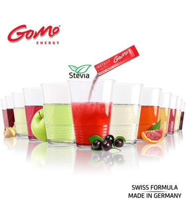 GoMo Energy Sugar Free Powdered Drink Energy Variety Mix Caffeine + Highly Dosed Vitamins + Minerals + Plant Extracts 10 Flavors & Functions More Power and - Buy Online on GoSupps.com