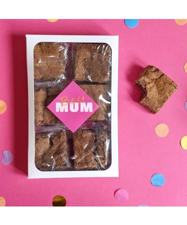 Personalised Mother's Day Gooey Brownies Gift Box - Buy Online on GoSupps.com
