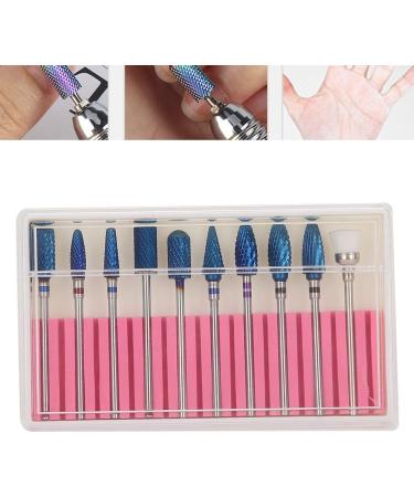 Nail Drill Bits Nail Polisher Accessory Nail Drill Bit Set Nail Art Grinding Drill Bits Nail Grinding Head Acrylic Nail Tools - Buy Online on GoSupps.com