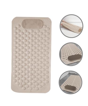 UKcooco Foot Scrubbing Mat Ultimate Shower Foot Massage & Cleaner with Suction Cups | Waterproof PVC Footrest for Kids & Adults - Buy Online on GoSupps.com