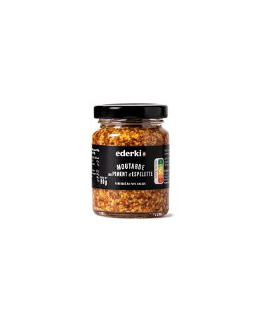 EDERKI - Mustard with Espelette pepper 90 g