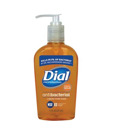 Dial-724702 Gold Antbacterial Liquid Hand Soap Pump 12/7.5oz (Pack of 12)