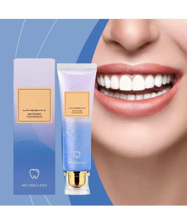  JIAOY Niacinamide whitening toothpaste niacinamide toothpaste gel gentle natural stain-removing toothpaste deep cleaning dazzling whitening toothpaste (4PCS) - Buy Online on GoSupps.com