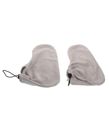 Healeved Couvre-pieds Paraffine Spa Taille Unique Gris lastique pour Soins des Pieds et Th rapie Thermique en Salon ou Domicile