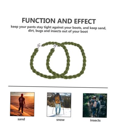 GALPADA 4 Pcs Cuff Elastic Puttee Leg Wraps Elastic Garter Straps Mens Leggings Outdoor Pants Elastic Band Ankle Pants Blousing Cycling Pant Leg Band Boots Braided Rope Man Equipment Bike - Buy Online on GoSupps.com