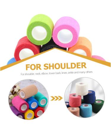 Buy 12 Rolls Sports Tape - Kinesiology & Athletic Tape for Ankle Relief - Wear-Resistant Elastic Tapes for Chest & Elbow - International Shipping Available - Buy Online on GoSupps.com