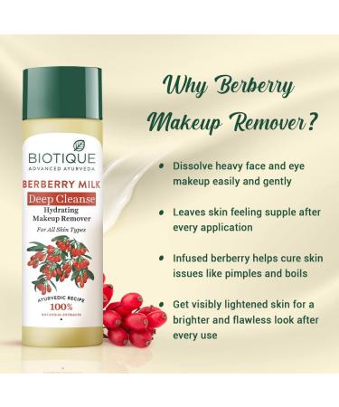 Biotique Berberry Refreshing Cleansing Lotion for All Skin Types - Buy Online on GoSupps.com