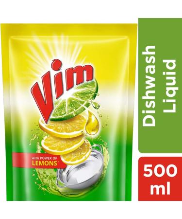 Buy Vim Liquid Pouch 500 ml - International Shipping | Fast and Reliable Delivery - Buy Online on GoSupps.com