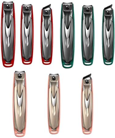 dijiusidy Anti-Splashing Nail Cutter Creative for Mess-Free Nail Cutting Experience Detachable Fingernail Clippers Stainless Steel Green L L Green - Buy Online on GoSupps.com