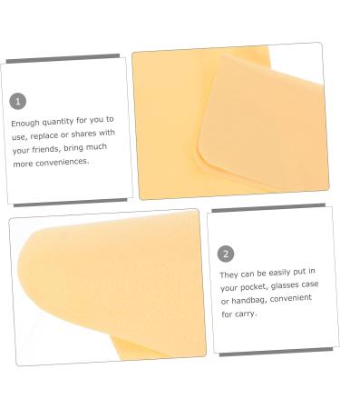 20 Pcs Healeved Glasses Cleaning Cloths - Suede Screen & Jewelry Wiping Cloths for Optimal Lens Care - Buy Online on GoSupps.com