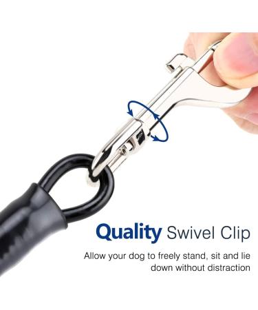 Pawaboo Dog Car Seat Belt - Durable 32-Inch Safety Belt with Carabiner & 360 Rotatable Hook for Dogs - Optimal Safety for Car Travel - Buy Online on GoSupps.com