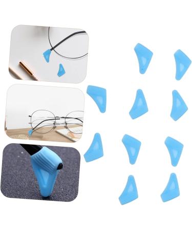 Doitool Anti-Glasses Ear Hooks - Silicone Sports Sunglasses Holders for Glasses - 10 Pack - Blue - Buy Online on GoSupps.com