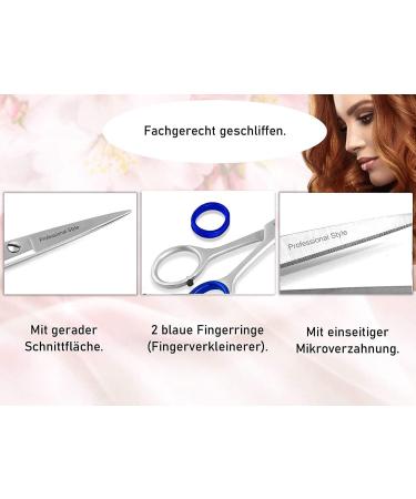 Buy Premium Carcher Brischer Brouse-Line Hair Cutting Scissors - Extra Sharp 6 Inch Professional Stainless Steel Hair Shears for Perfect Haircuts - Buy Online on GoSupps.com