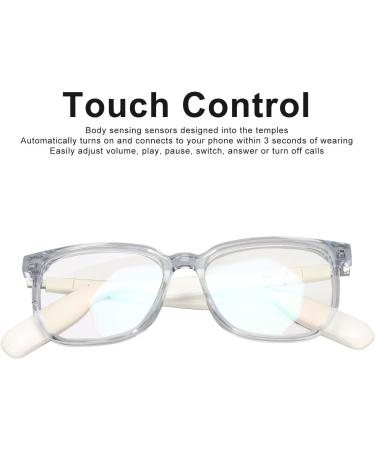 Intelligent Open Ear Bluetooth Glasses | IP67 Waterproof Touch Control Music Player & Freis Prech for Sports & Travel - Buy Online on GoSupps.com
