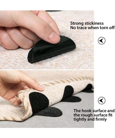 Fantasyon 24 Pairs 1.5 Inch Round Black Hook and Loop Dots - Self Adhesive Nylon Sticky Back Fasteners for Home, Office, Car Phone Mount - 24 Sets - Buy Online on GoSupps.com