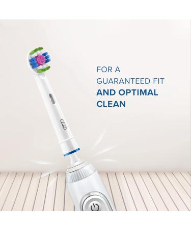 Oral-B White 3D Brush Head - 4 Pack | Original Cleaning Brush Body for Superior Oral Care | Fast International Shipping - Buy Online on GoSupps.com