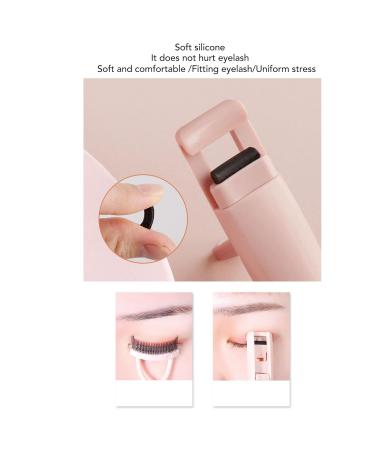Buy USB Rechargeable Heated Eyelash Curlers - Portable & Quick Curling with 2 Modes | International Shipping - Buy Online on GoSupps.com