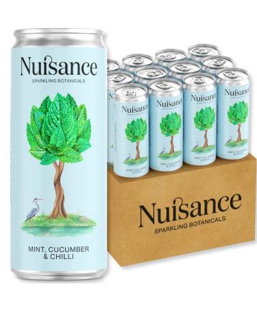 Nuisance Nuisance Wild Nettle Sparkling Water and Premium Mixer | Low Calorie | 12 x 250ml Cans