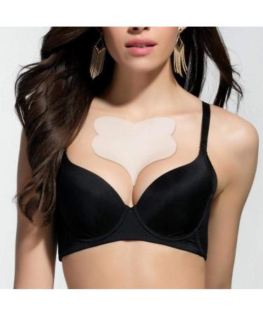 Silicone Anti Wrinkle Chest Pad - Reusable Breast Skin Care Patch for Cleavage Wrinkles - Butterflies Shape - Buy Online on GoSupps.com