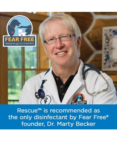 REScue One Step Disinfectant Cleaner & Deodorizer 32oz - Veterinary Use for Animal Shelters & Foster Homes - Buy Online on GoSupps.com