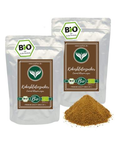Azafran ORGANIC Coconut Blossom Sugar Natural Sugar Substitute 2kg 2 kg (1 pack)