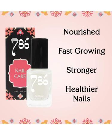 786 Cosmetics - Nourishing Nail Treatment Smoothes and Nourishes Nails to Make Healthy and Strong Nails Essential Vitamins and Minerals Strengthens Nails Healthier Nails Helps With Nail Growth - Buy Online on GoSupps.com