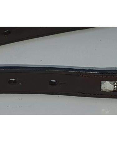 Buy Big Liz Braun Black Leather Glittering Children Stirrup Straps 100 110 120 cm - Numbered Tysons (120 cm) - International Shipping Available - Buy Online on GoSupps.com