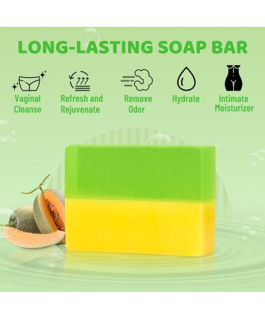 3 PCS Yoni Oil & Bar Soap Set for Women - pH Balanced Feminine Care Odor Eliminator Natural Moisturizer - 2 x 1fl.oz Essential Oil & 1 x 3.53oz Honeydew Yoni Bar - Buy Online on GoSupps.com