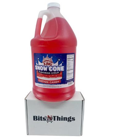 Carnival King Cotton Candy Snow Cone Syrup 128 Fl Oz (Pack of 1) - Buy Online on GoSupps.com