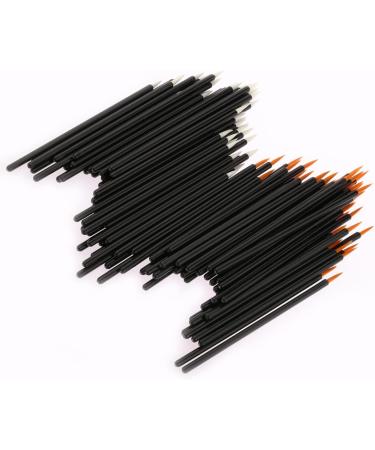 Ipetboom 200 Pcs Makeup Brush Eye Makeup Disposable Eyeliner Applicator Liquid Makeup Tools 10X0.5X0.5cmx2pcs Whitex2pcs - Buy Online on GoSupps.com