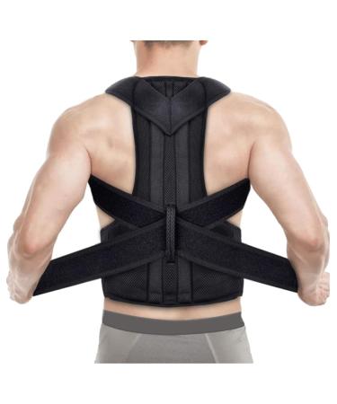 ULPYO Posture Corrector for Men Women Hunching Back Support Health Care Shoulder Brace Straightener Belt Trainer Clavicle Large