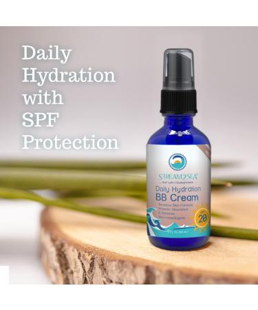 STREAM 2 SEA Daily Hydration BB Cream SPF 20 | Reef Safe Paraben Free Tinted Moisturizer 2 fl oz - Buy Online on GoSupps.com