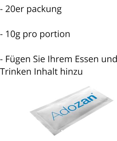 Adozan Vital Energy & Protein Powder 10g (20 Pack) | Zero Fat Ideal for Drinks & Soups | Tasteful Carbohydrate Enrichment - Buy Online on GoSupps.com