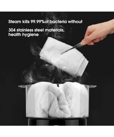 Mini Towel Warmer Steamer for Professional Spa, Nail Salon, Barber and Shaving - Buy Online on GoSupps.com
