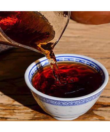 Yunnan Ripe Puer Tea Cake 357g - Sticky Rice Fragrant SHU Pu-Erh | Premium International Shipping - Buy Online on GoSupps.com