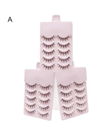 5 Pairs Curled False Eyelashes - Easy to Apply Non-Irritating Cluster Extension Lashes - Buy Online on GoSupps.com