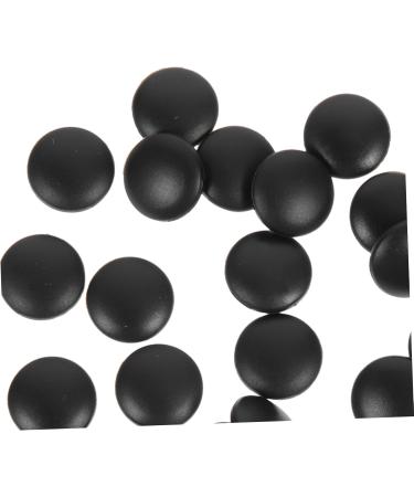 Healeeved 60 Pairs Round Glide Ring Accessories for Glasses - Slipproof Black Holders for Retro & Round Glasses - 1.4x1.4x0.6cm - International Shipping Available - Buy Online on GoSupps.com