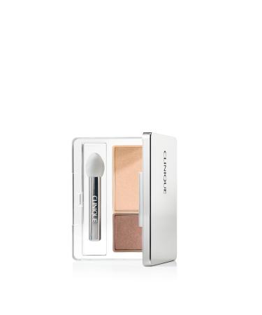 Clinique All About Shadow Duo Eye Shadow Makeup | Safe For Sensitive Eyes AH Like Mink - Shimmer