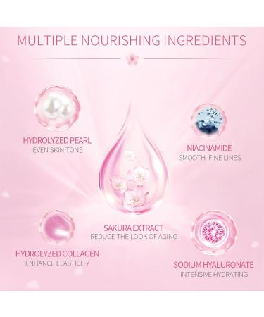 Skin Care Sets & Kits Cherry Blossom Skincare Set Skin Care for Teenage Girls Pamper Sets for Women Skincare Sets with Face Cream Face Serum Lip Mask Sleep Mask Eye Mask Mud Mask - Buy Online on GoSupps.com