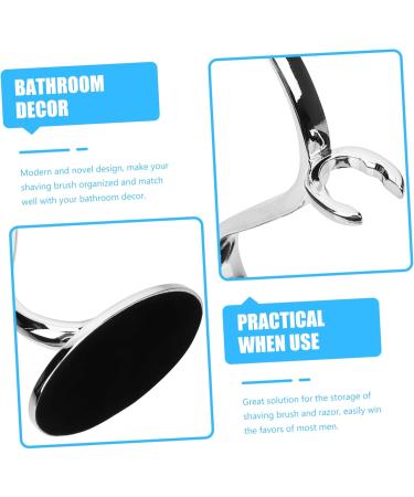 Doitool Multi-Shaving Razor Holder Stand - Perfect Father's Day Gift | Zinc Alloy Storage for Razors & Brushes | Travel & Desk Organizer - Buy Online on GoSupps.com
