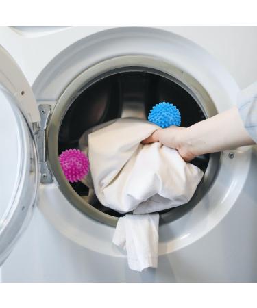 Rumyve 4pcs Clean Laundry Balls Silicone Laundry Balls Reusable Tumble Dryer Fabric Softener Washing Machine Balls - Buy Online on GoSupps.com