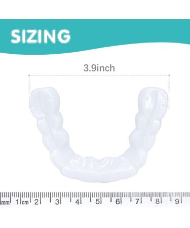 2 Pcs Fake Tooth Temporarily Fix Your Teeth Instant Smile Moldable Thermal Fitting Beads Adjust to Fit Your Teeth Replace a Missing Tooth for Teeth Whitening Kit - Buy Online on GoSupps.com