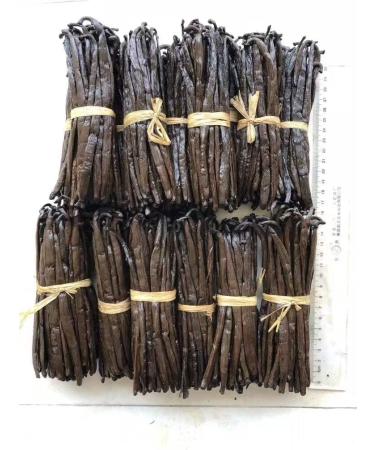 10 Madagascar Bourbon Vanilla Pods 14-16 cm Gourmet Quality for Patisserie and Cooking - Buy Online on GoSupps.com