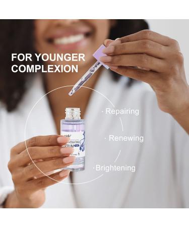 Epielle Rejuvenating Retinol Night Serum - Brighten Repair & Renew Skin | Anti-Aging Fine Lines & Wrinkles | 1 Fl Oz | Korean Skincare for All Skin Types - Buy Online on GoSupps.com