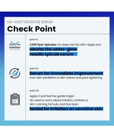 ILSO H-A Shot Booster Serum | Hyal-Spicule Exfoliating Serum 0.5oz | Improve Skin Texture & Pore Tightening | Moisturizing Formula - Buy Online on GoSupps.com