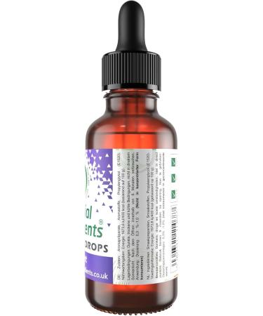 Violet Flavor Drop 30ml - Highly Concentrated Versatile Food Flavouring | Vegan, Non-GMO, Gluten-Free - Buy Online on GoSupps.com