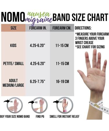 NOMO Anti Nausea Wristband Bundle | Acupressure Relief Band with Peppermint Aromatherapy | Small Size for Kids to Adults | Black Purple Pack of 4 - Buy Online on GoSupps.com
