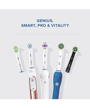 Oral-B Crossaction Black Edition Brush Heads - Cleanmaximiser Tech, Pack of 4 - Buy Online on GoSupps.com