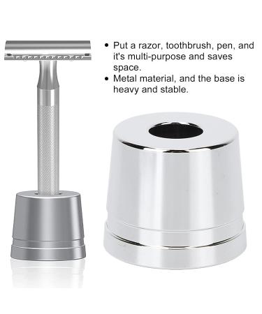 Buy Sturdy Alloy Shaving Razor Stand | Safety Razor Holder for Men - International Shipping - Buy Online on GoSupps.com